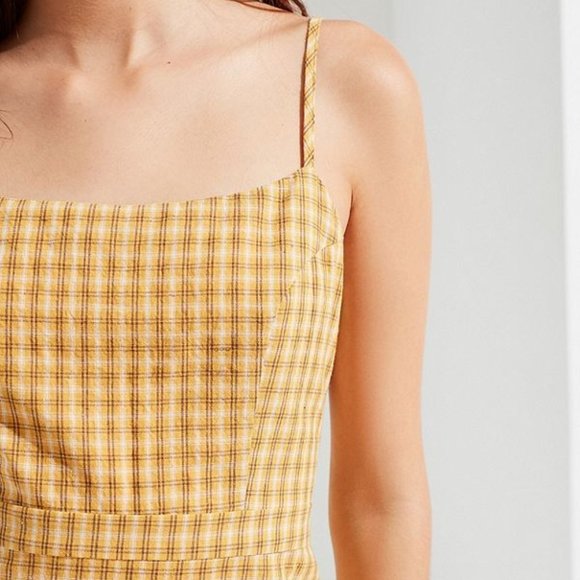 Urban Outfitters Emma Plaid Mini Dress - Picture 9 of 12
